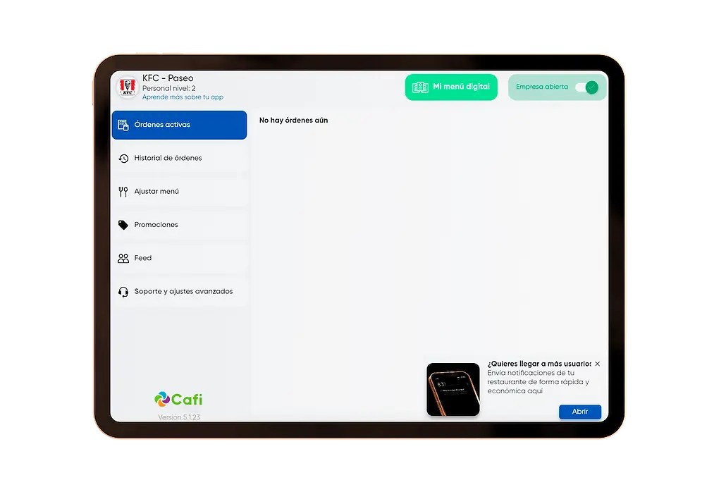 Cafi Ordering Super app Marketplace White label