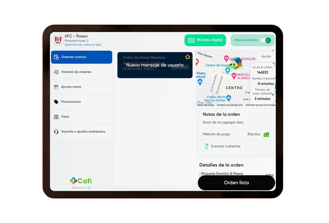 Cafi Ordering Super app Marketplace White label
